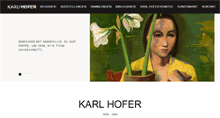 Desktop Screenshot of karlhofer.info