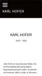 Mobile Screenshot of karlhofer.info